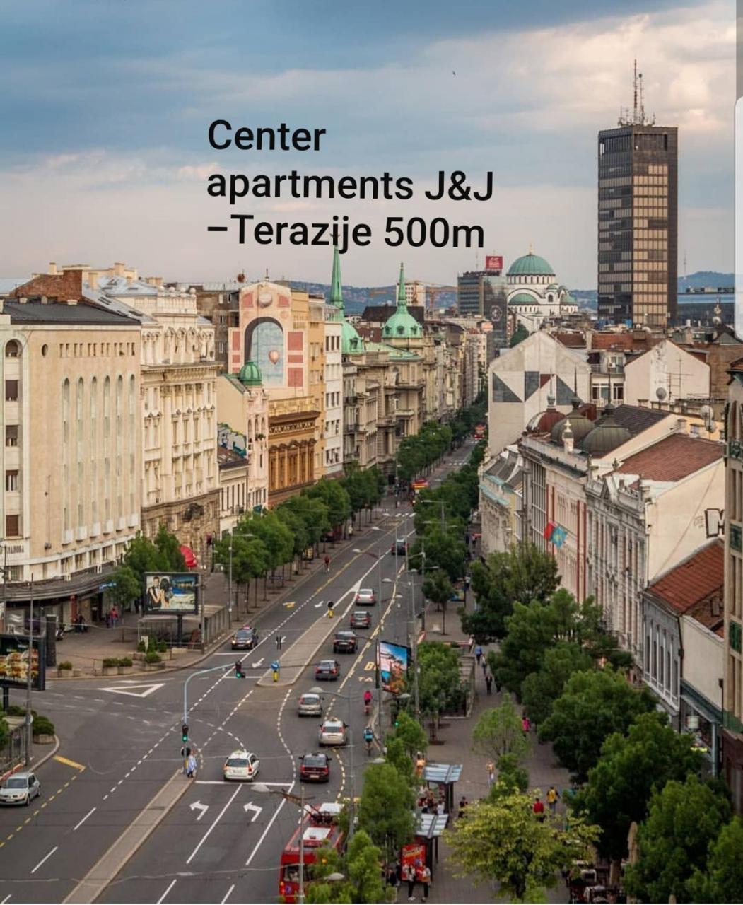 Center Apartments J & J Belgrad Exterior foto